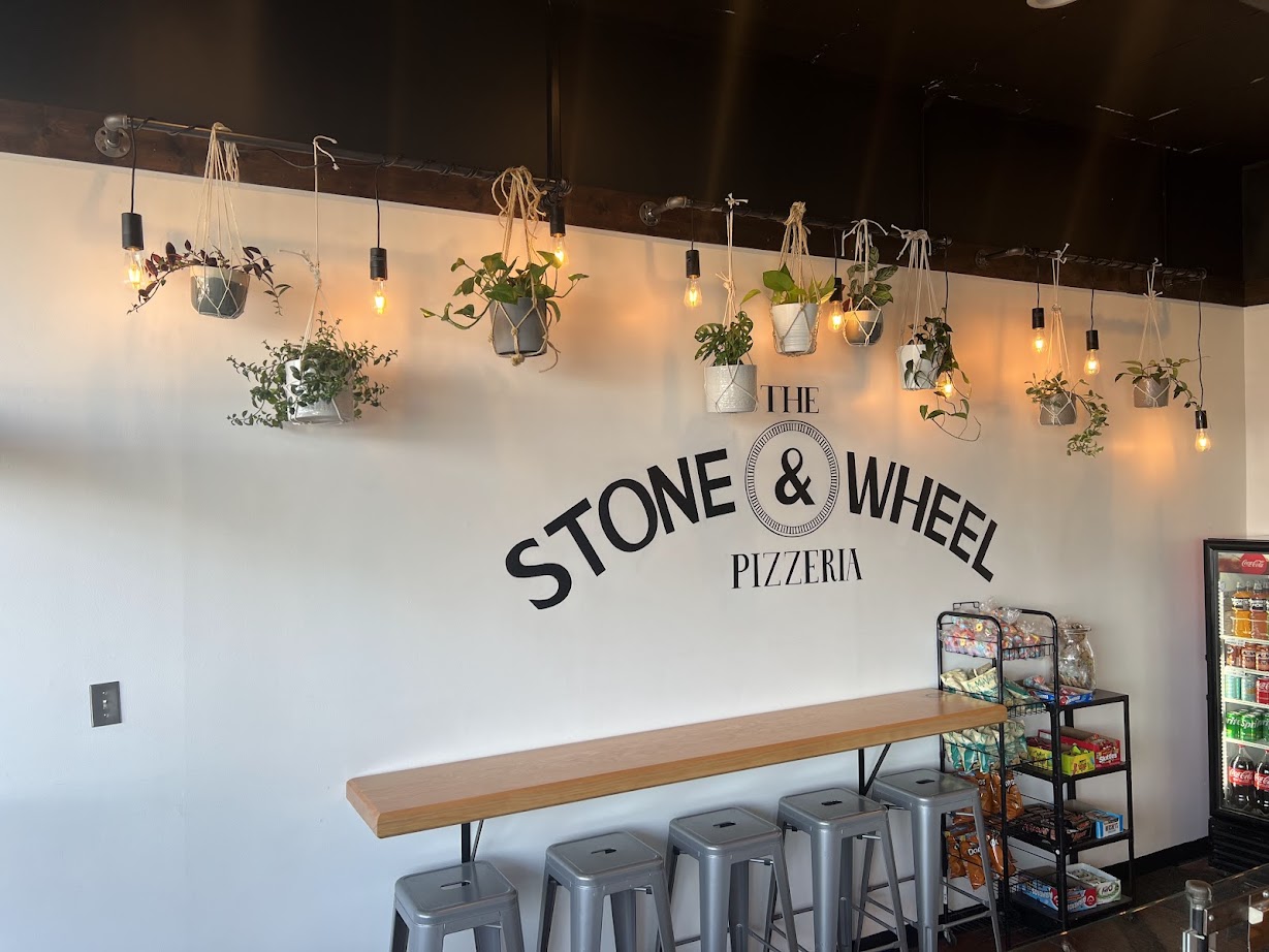 Pizzeria Logo Mural